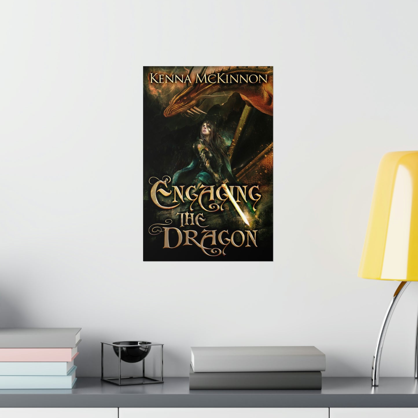 Engaging the Dragon - Matte Poster