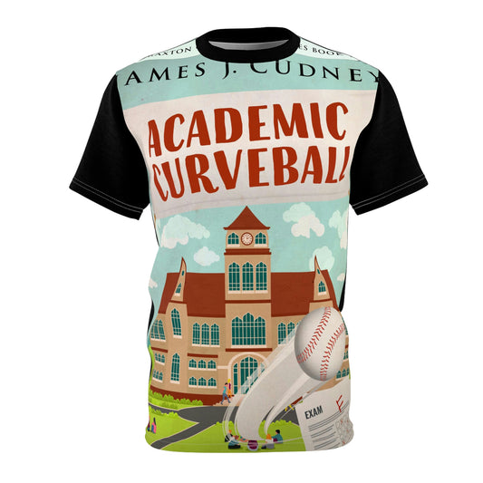 Academic Curveball - Unisex All-Over Print Cut & Sew T-Shirt