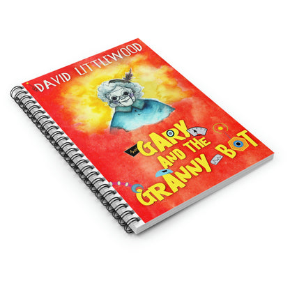 Gary And The Granny-Bot - Spiral Notebook