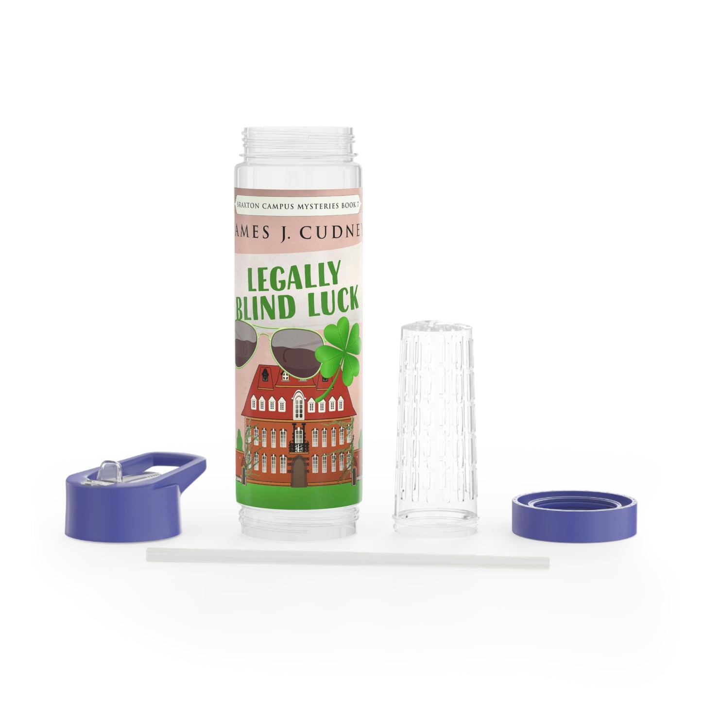 Legally Blind Luck - Infuser Water Bottle