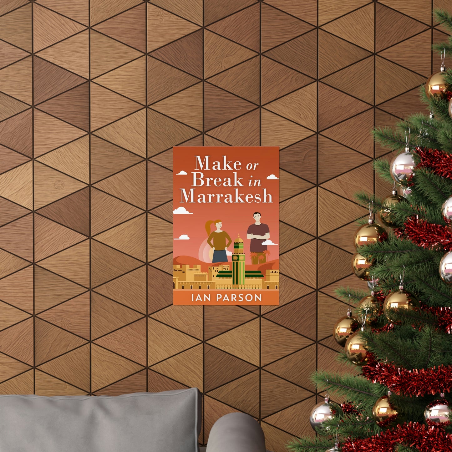 Make Or Break In Marrakesh - Matte Poster