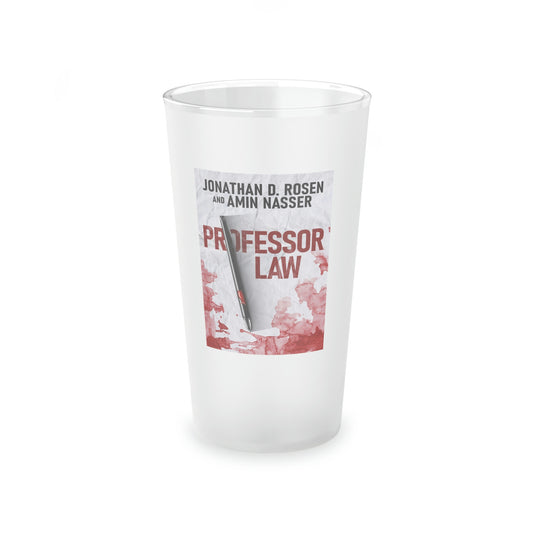 Professor Law - Frosted Pint Glass