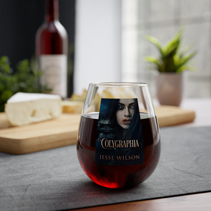 Colygraphia - Stemless Wine Glass, 11.75oz