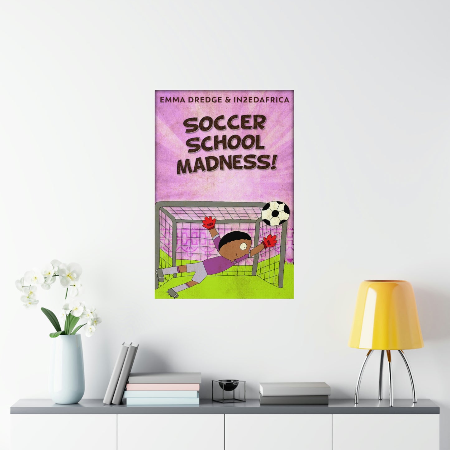 Soccer School Madness! - Matte Poster