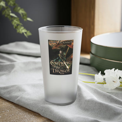 Engaging the Dragon - Frosted Pint Glass