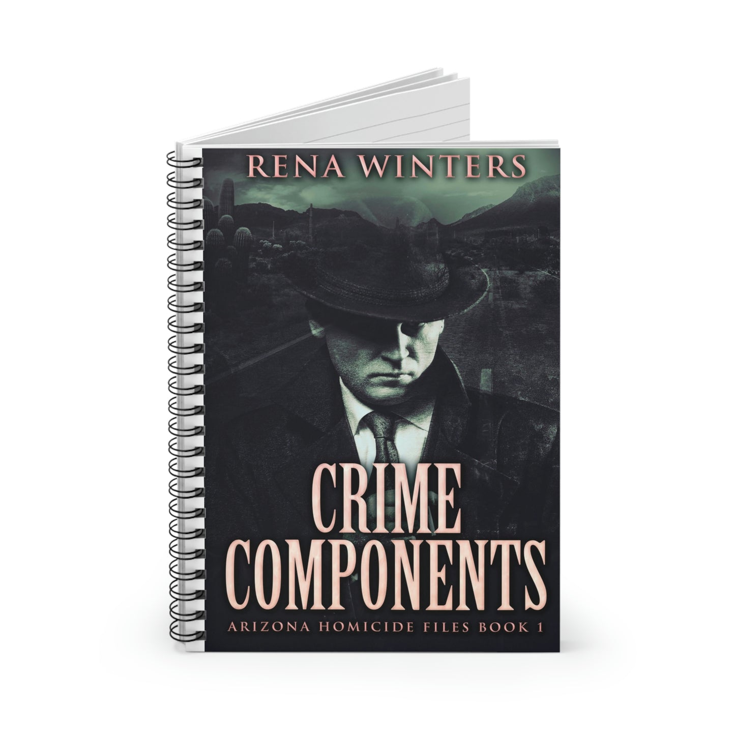 Crime Components - Spiral Notebook