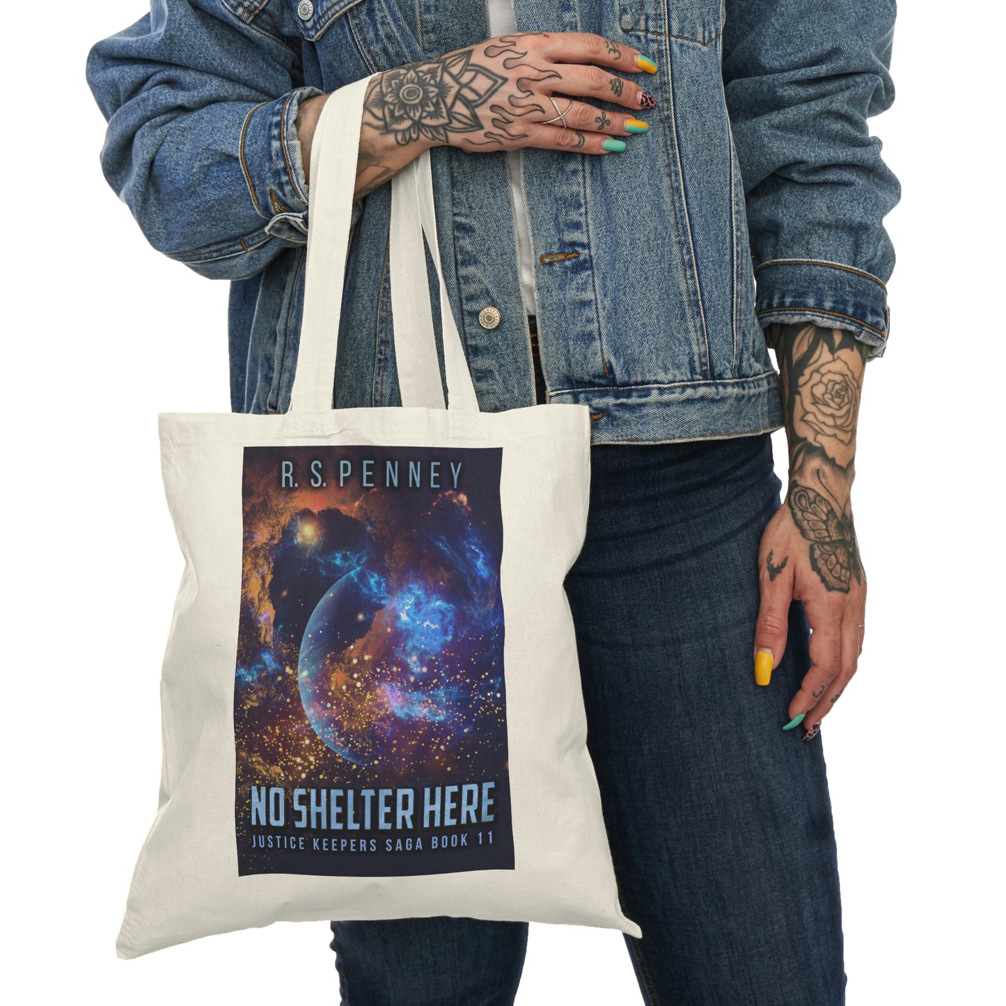 No Shelter Here - Natural Tote Bag