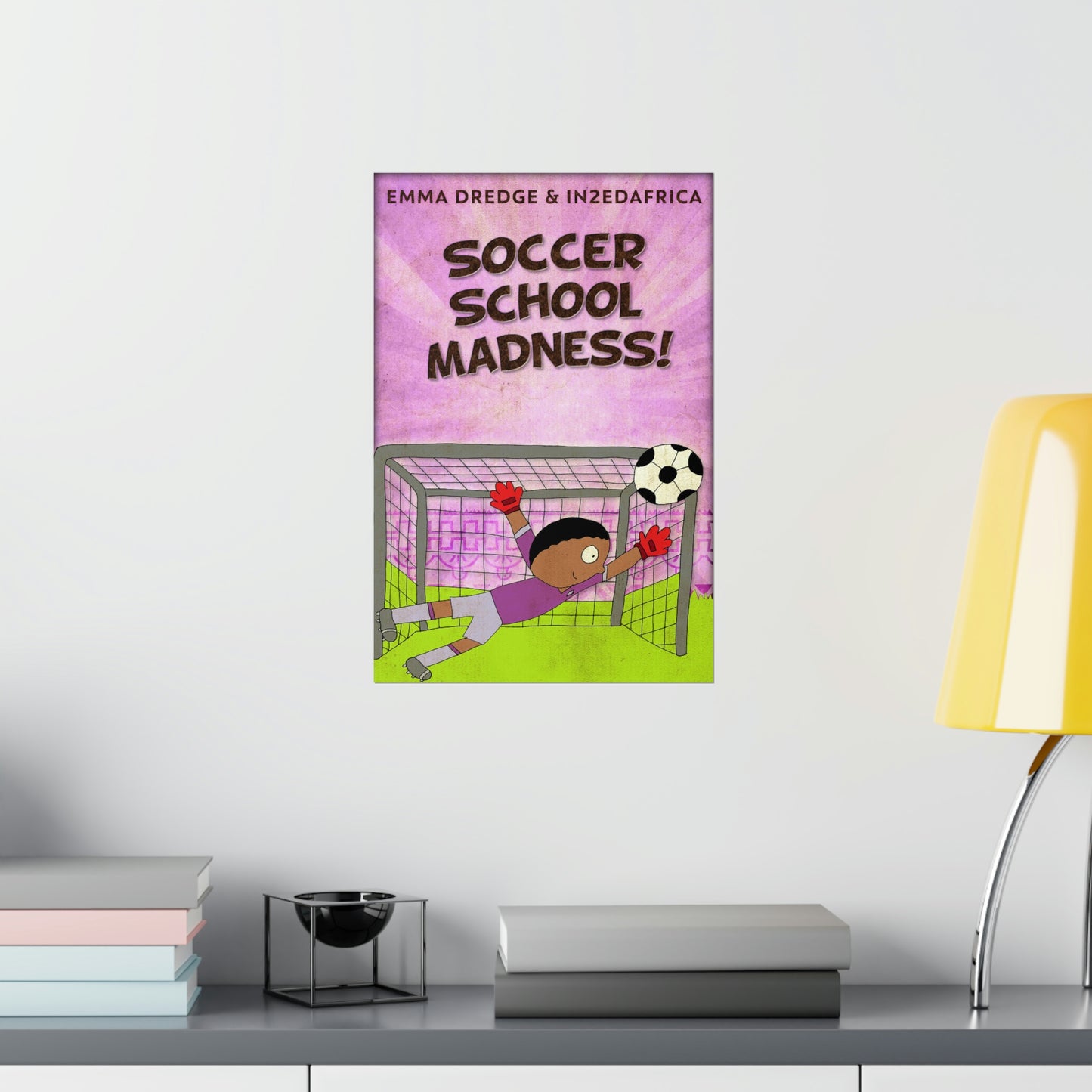 Soccer School Madness! - Matte Poster