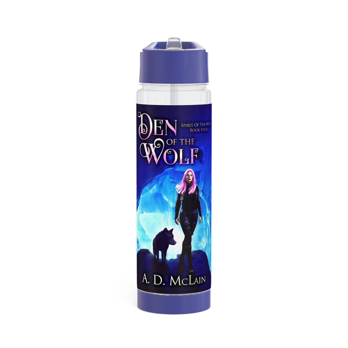 Den Of The Wolf - Infuser Water Bottle