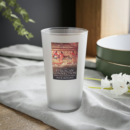 The Etruscan Connection - Frosted Pint Glass