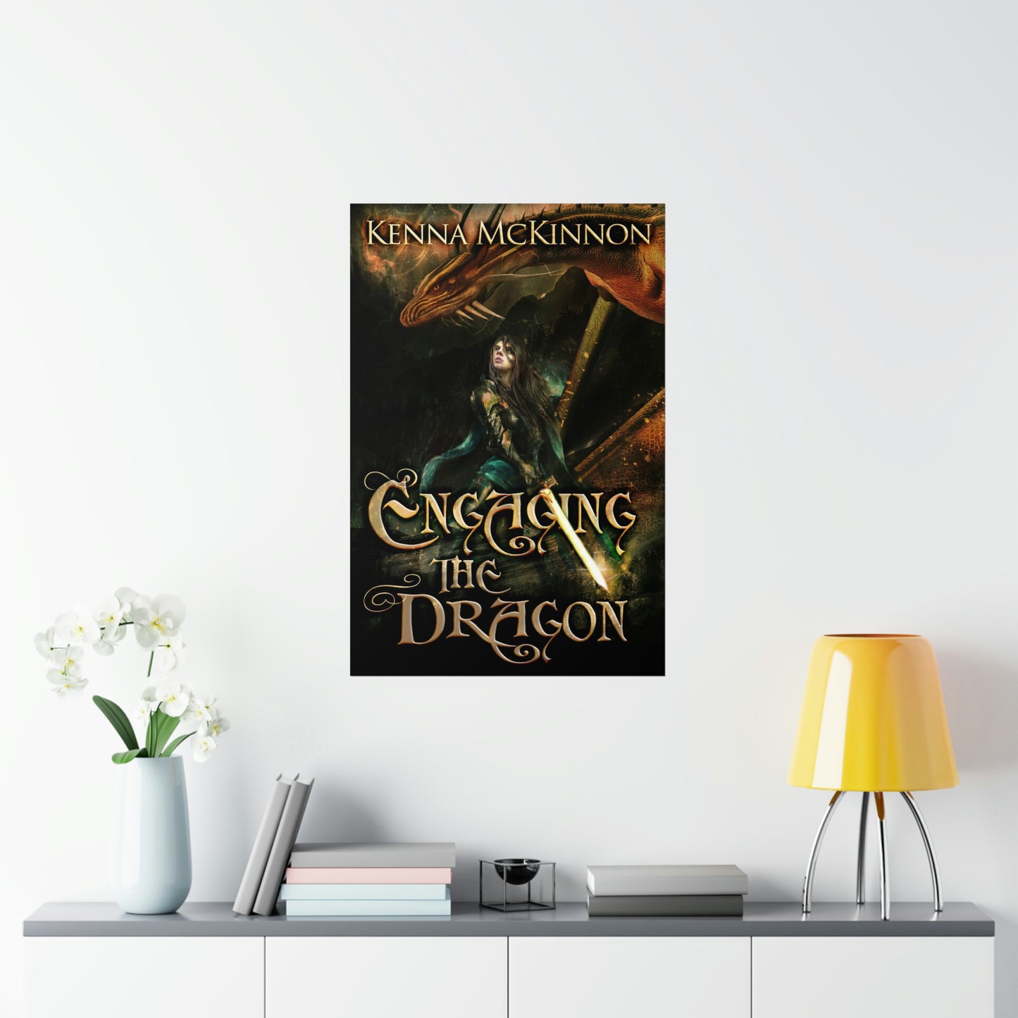 Engaging the Dragon - Matte Poster