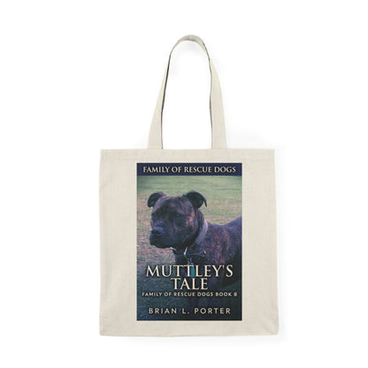 Muttley's Tale - Natural Tote Bag