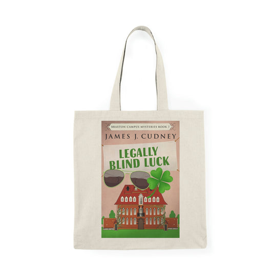 Legally Blind Luck - Natural Tote Bag