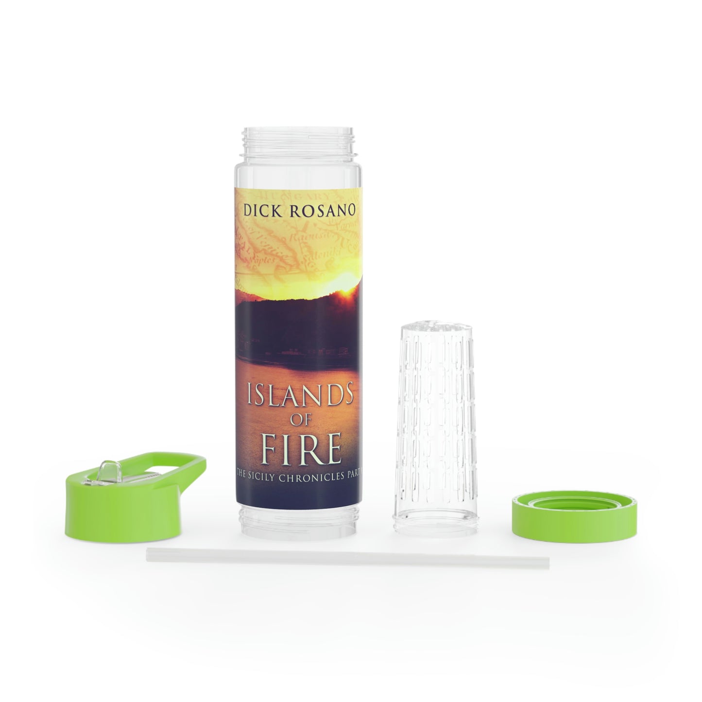 Islands Of Fire - Infuser Water Bottle