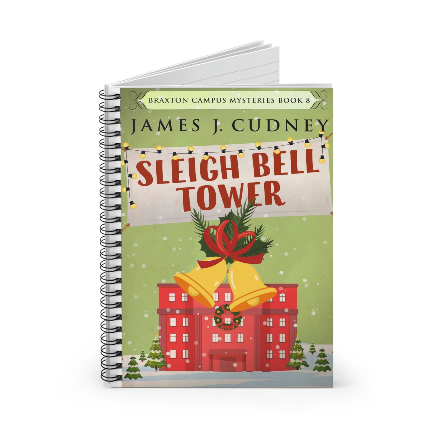 Sleigh Bell Tower - Spiral Notebook