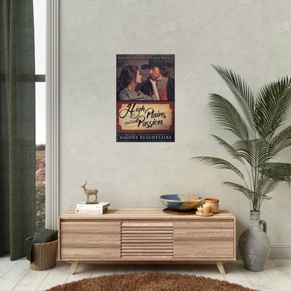 High Plains Passion - Rolled Poster