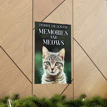 Memories And Meows - Matte Poster