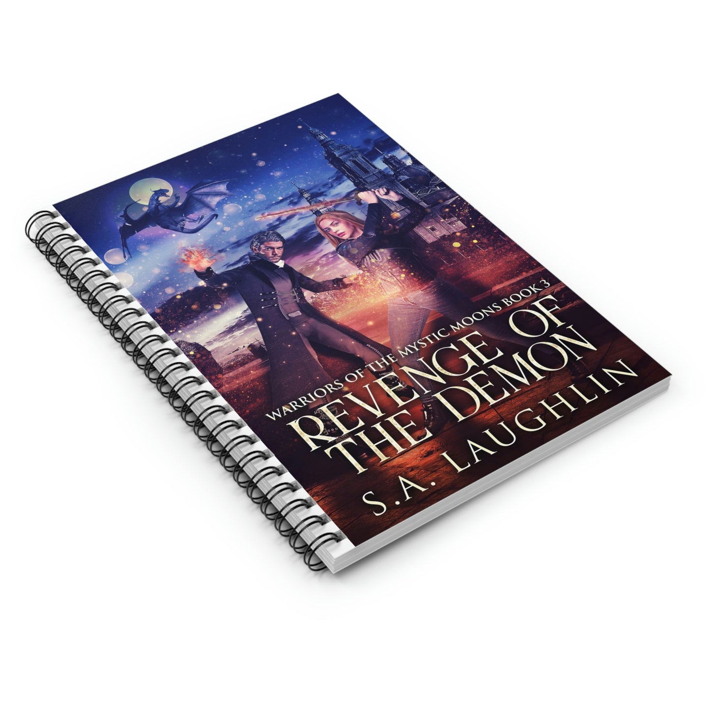 Revenge Of The Demon - Spiral Notebook