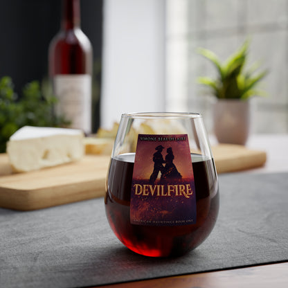 Devilfire - Stemless Wine Glass, 11.75oz