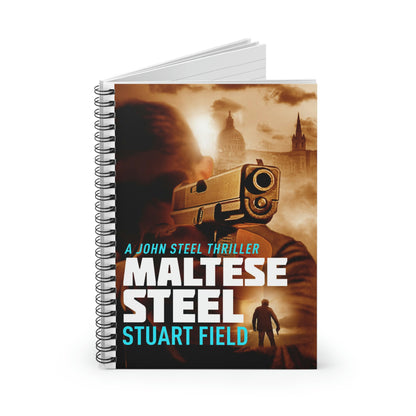 Maltese Steel - Spiral Notebook