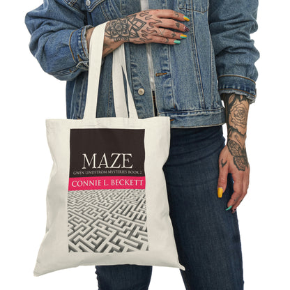 Maze - Natural Tote Bag