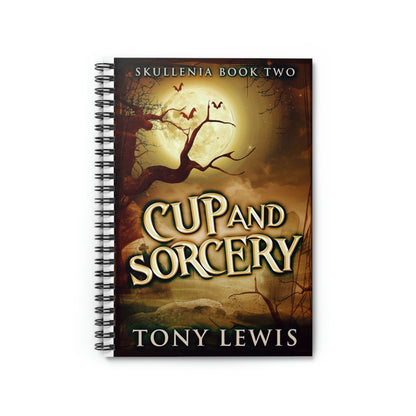 Cup and Sorcery - Spiral Notebook