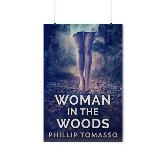 Woman In The Woods - Matte Poster