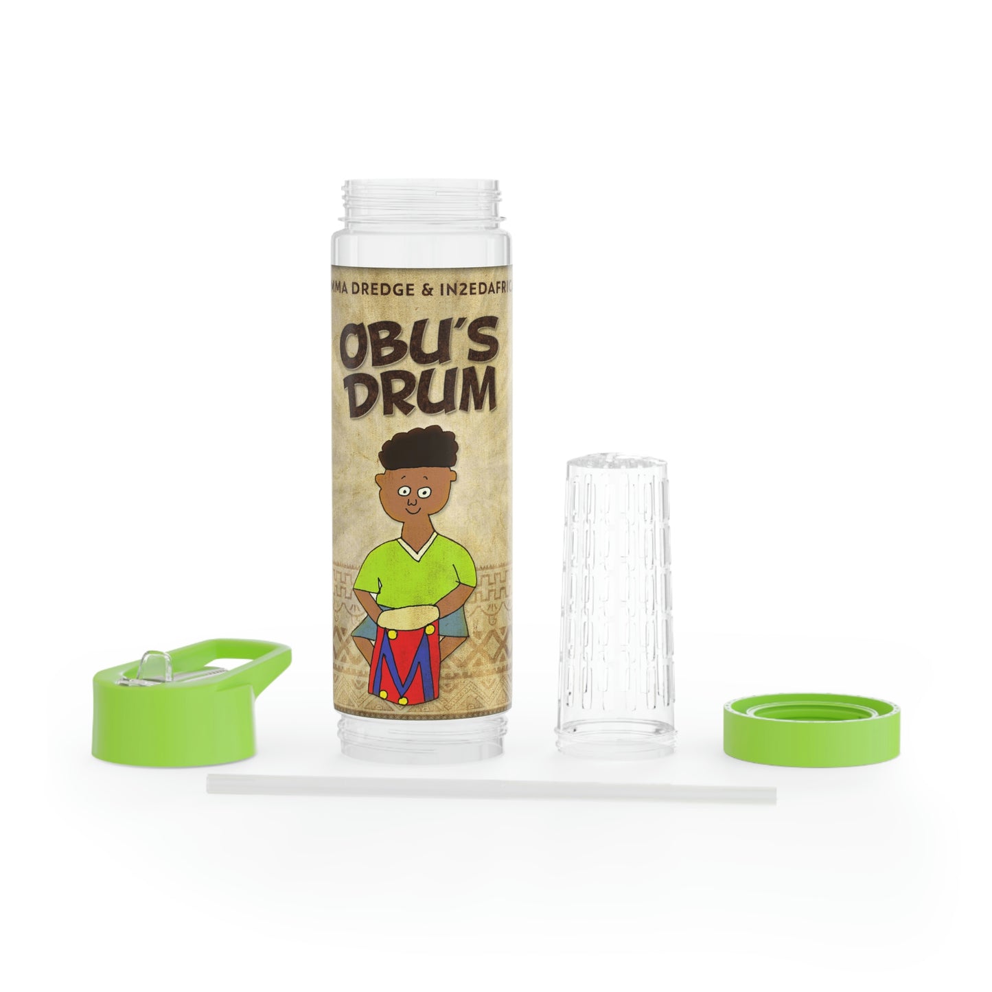 Obu's Drum - Infuser Water Bottle