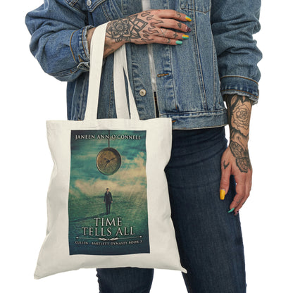 Time Tells All - Natural Tote Bag