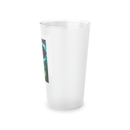 Friction - Frosted Pint Glass