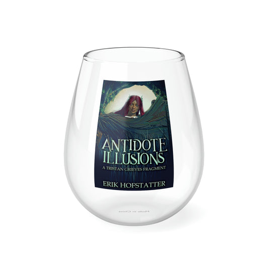 Antidote Illusions - Stemless Wine Glass, 11.75oz