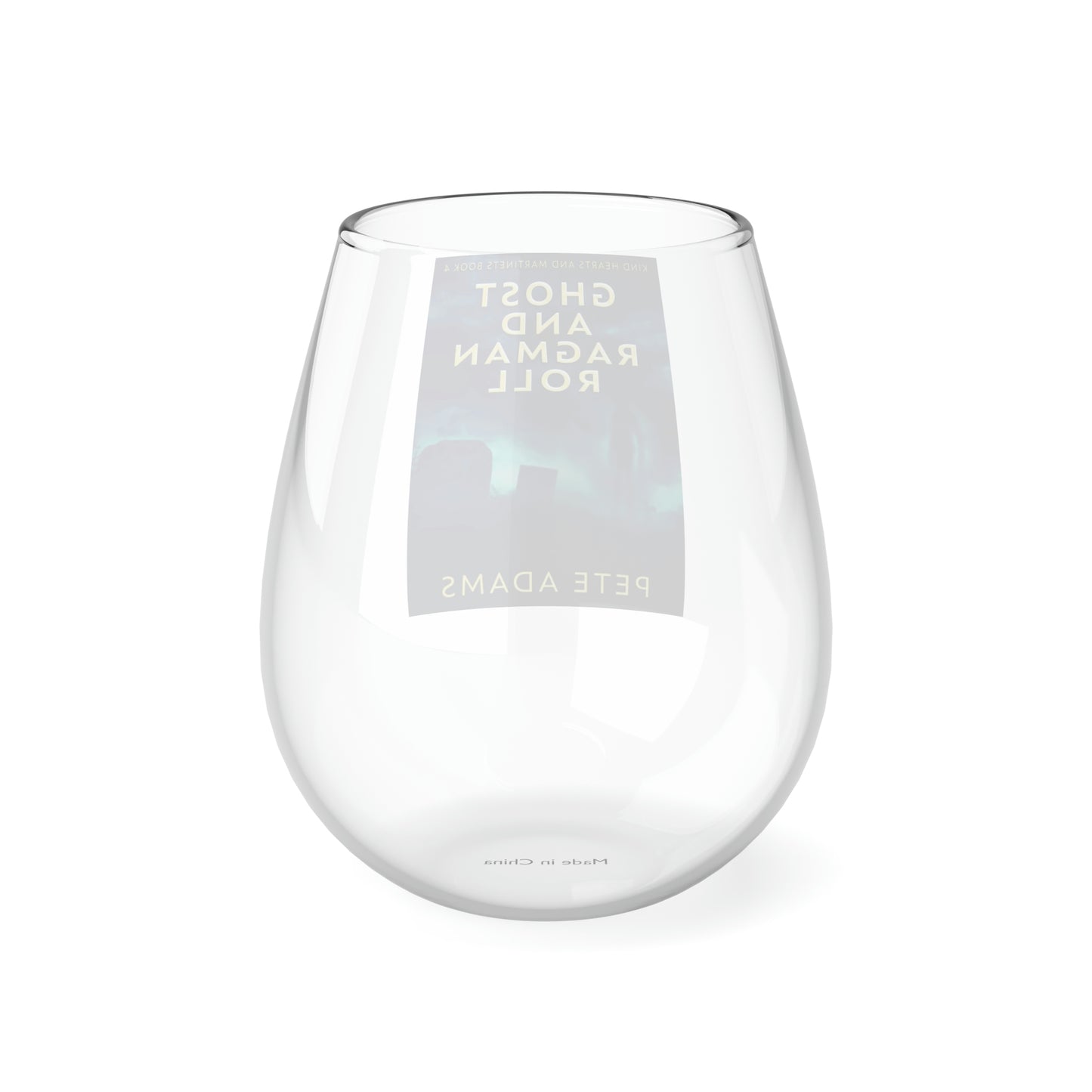 Ghost And Ragman Roll - Stemless Wine Glass, 11.75oz