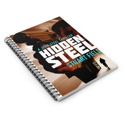 Hidden Steel - Spiral Notebook