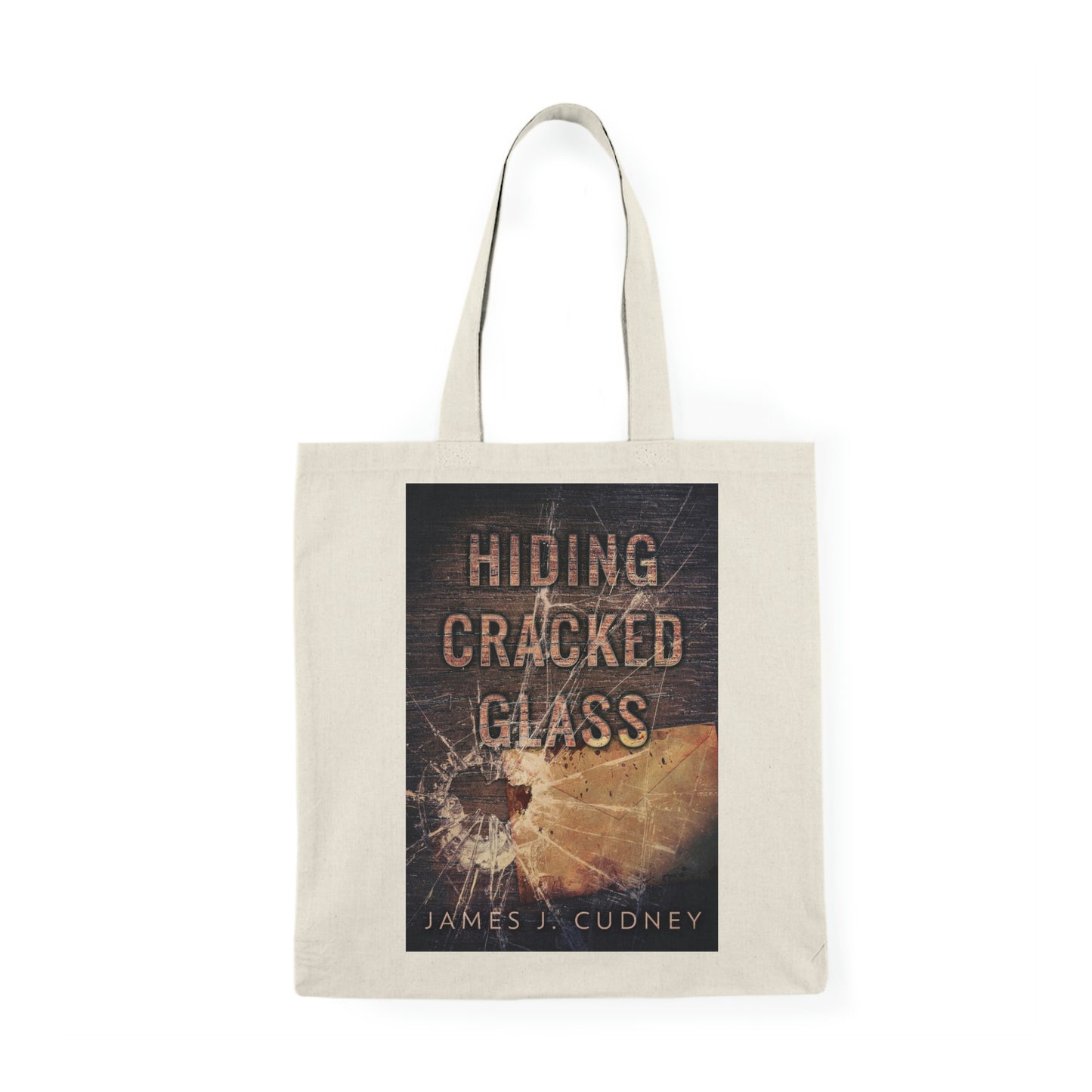 Hiding Cracked Glass - Natural Tote Bag