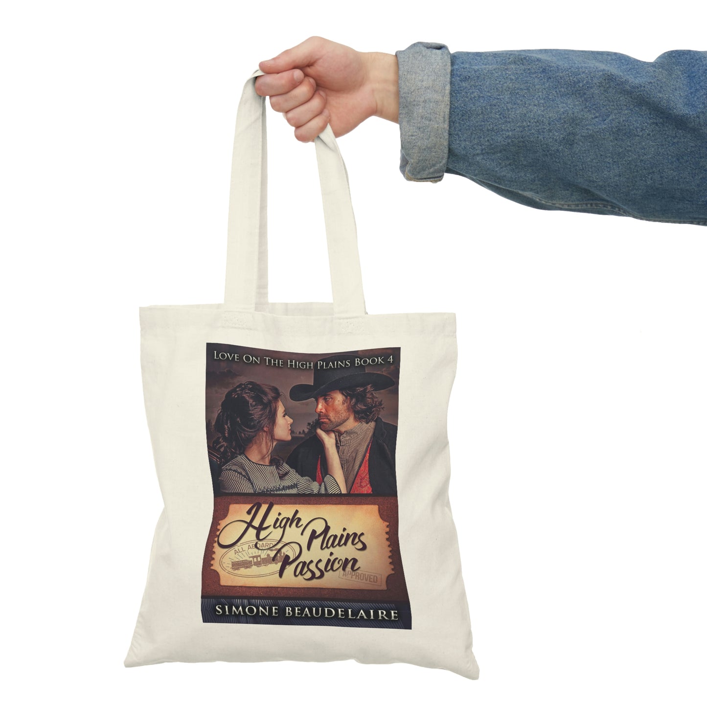 High Plains Passion - Natural Tote Bag