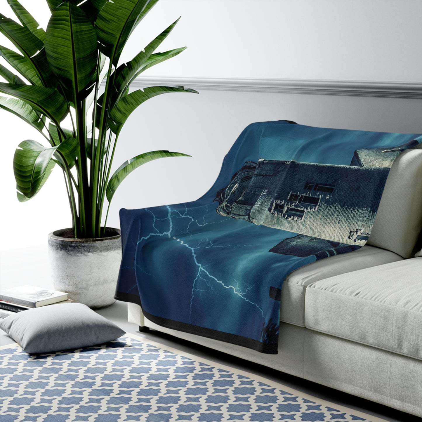 Sea Scope - Velveteen Plush Blanket