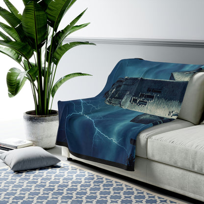 Sea Scope - Velveteen Plush Blanket