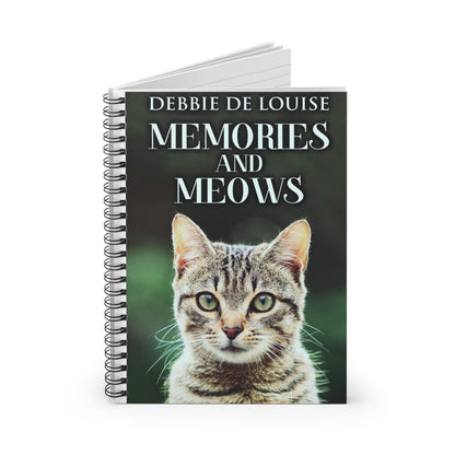 Memories And Meows - Spiral Notebook