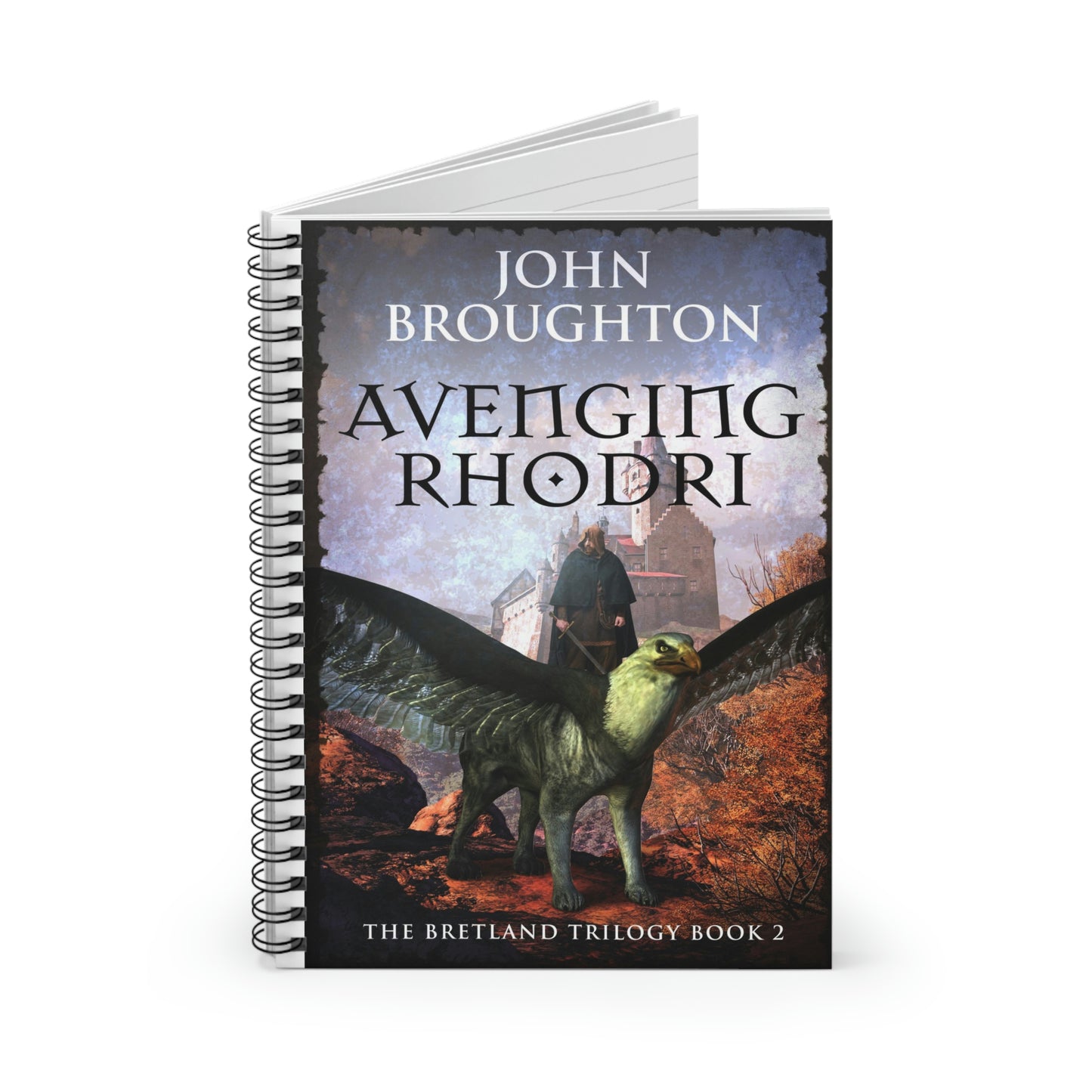 Avenging Rhodri - Spiral Notebook