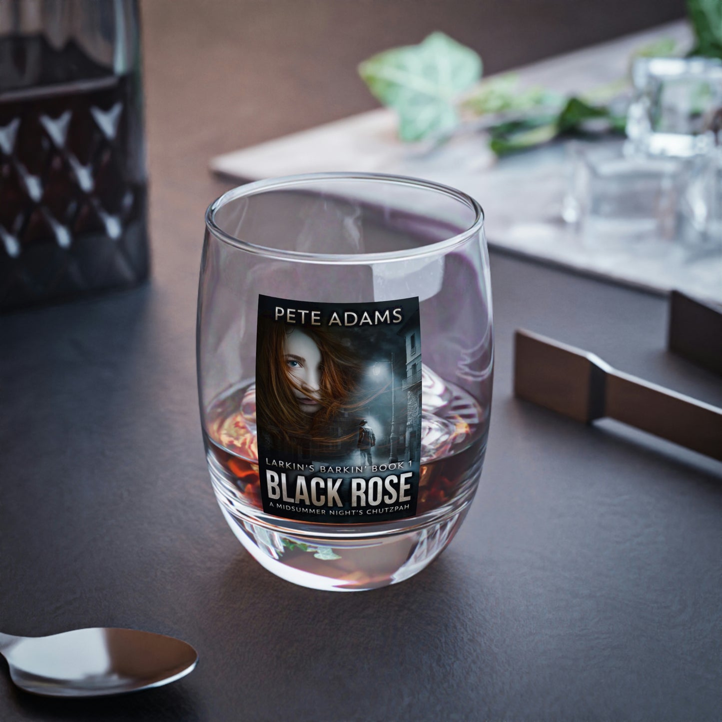 Black Rose - Whiskey Glass