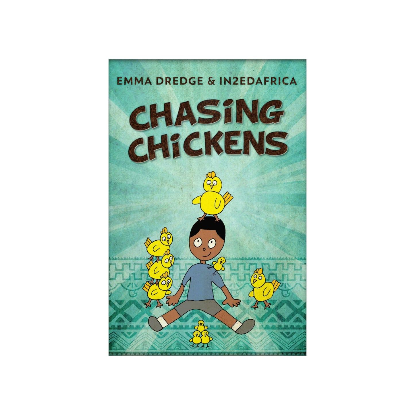 Chasing Chickens - Matte Poster