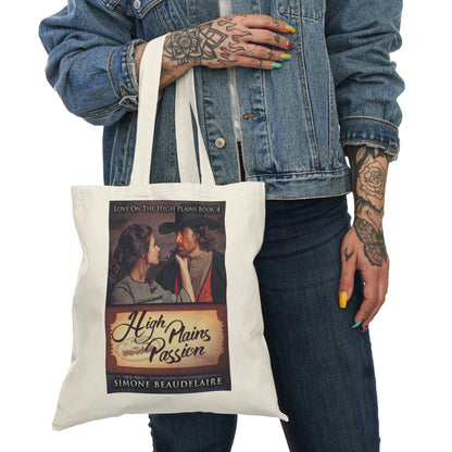 High Plains Passion - Natural Tote Bag