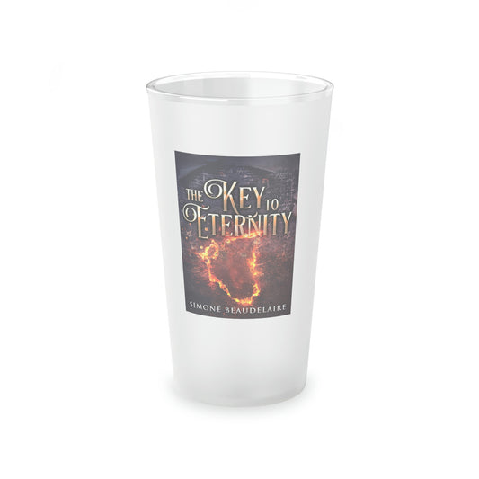 The Key To Eternity - Frosted Pint Glass