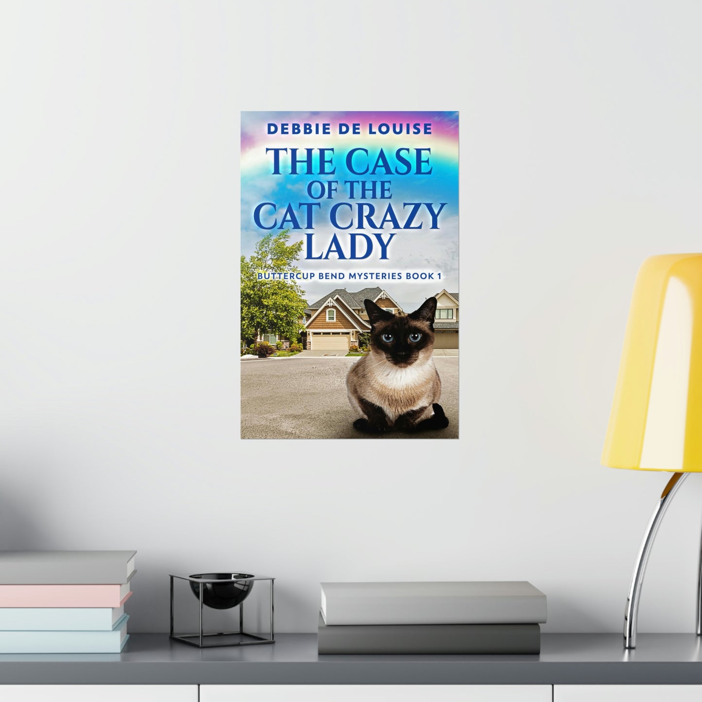 The Case Of The Cat Crazy Lady - Matte Poster