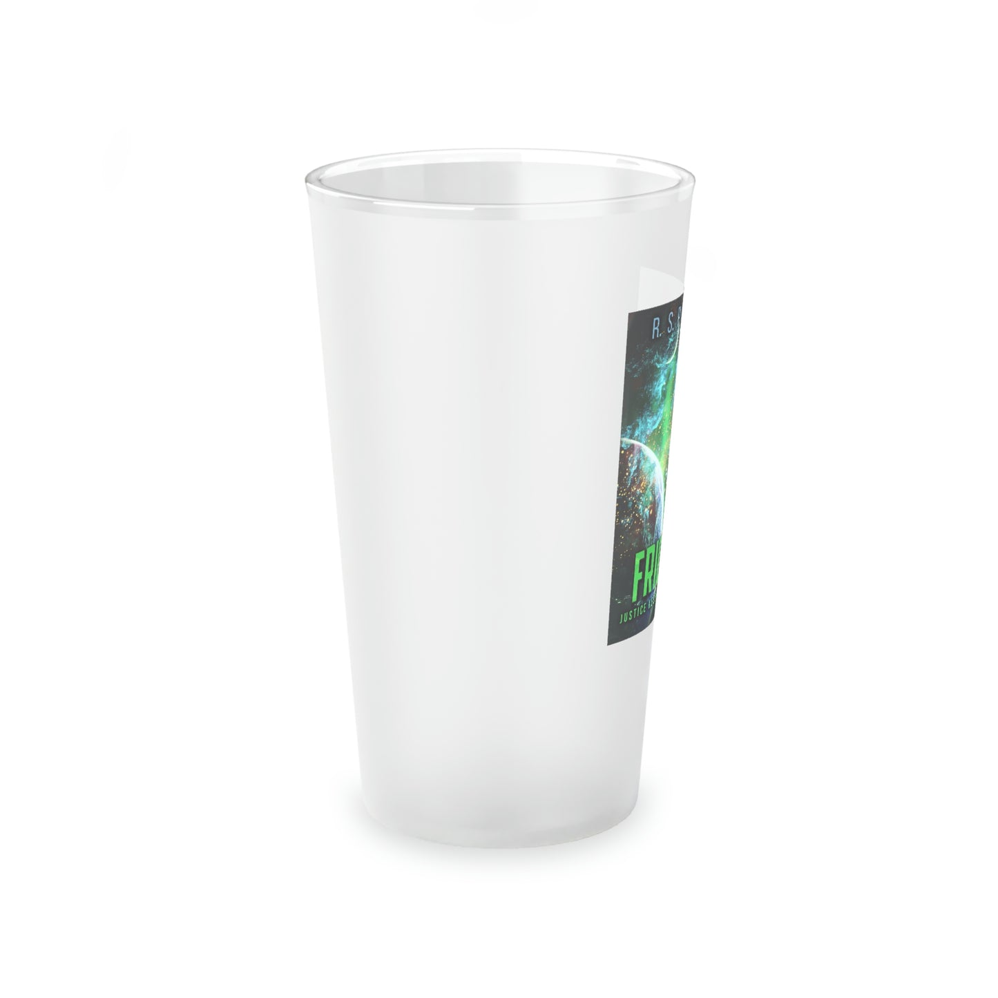 Friction - Frosted Pint Glass