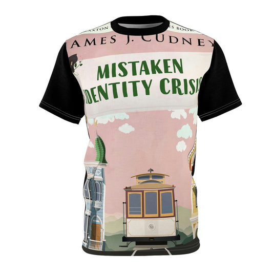 Mistaken Identity Crisis - Unisex All-Over Print Cut & Sew T-Shirt