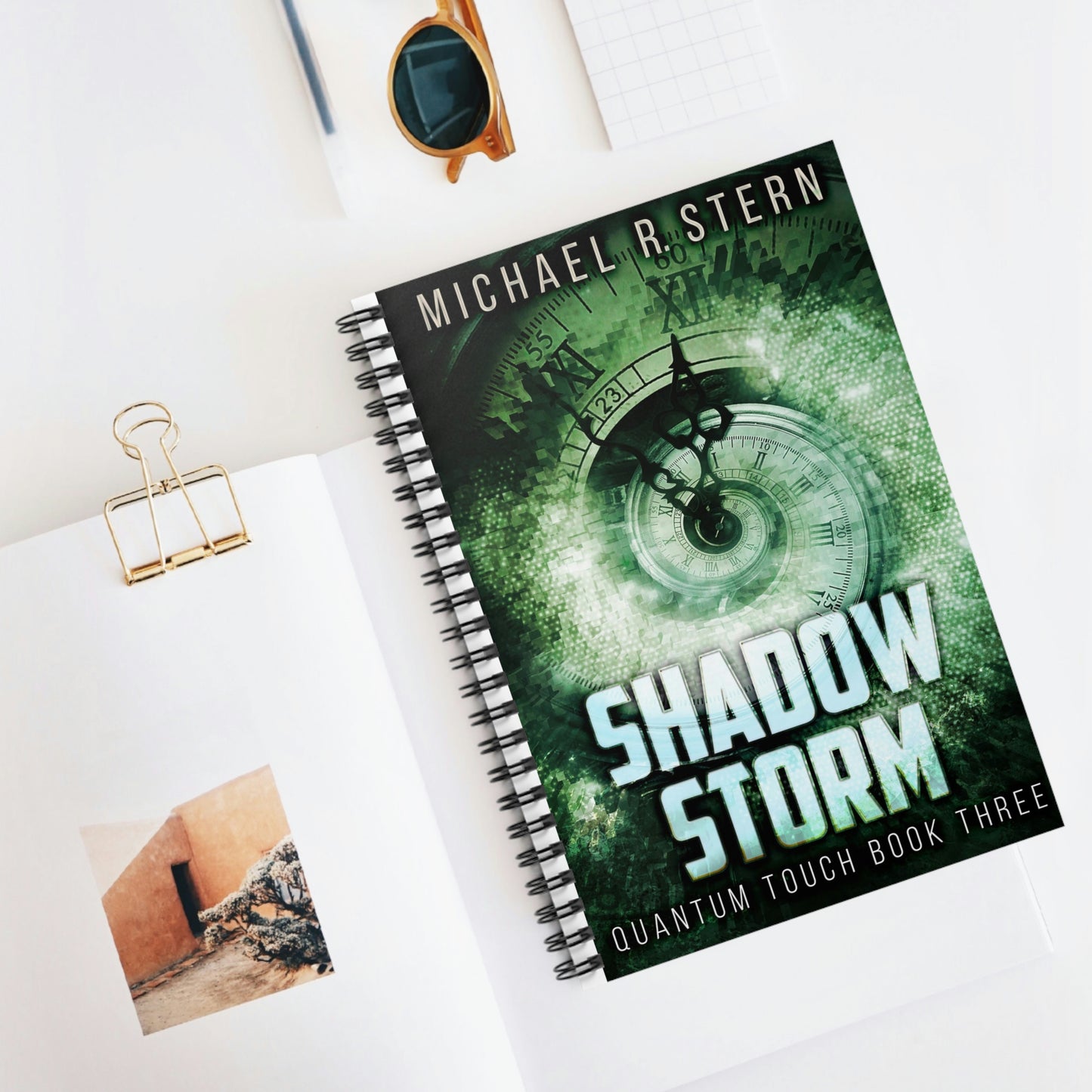 Shadow Storm - Spiral Notebook