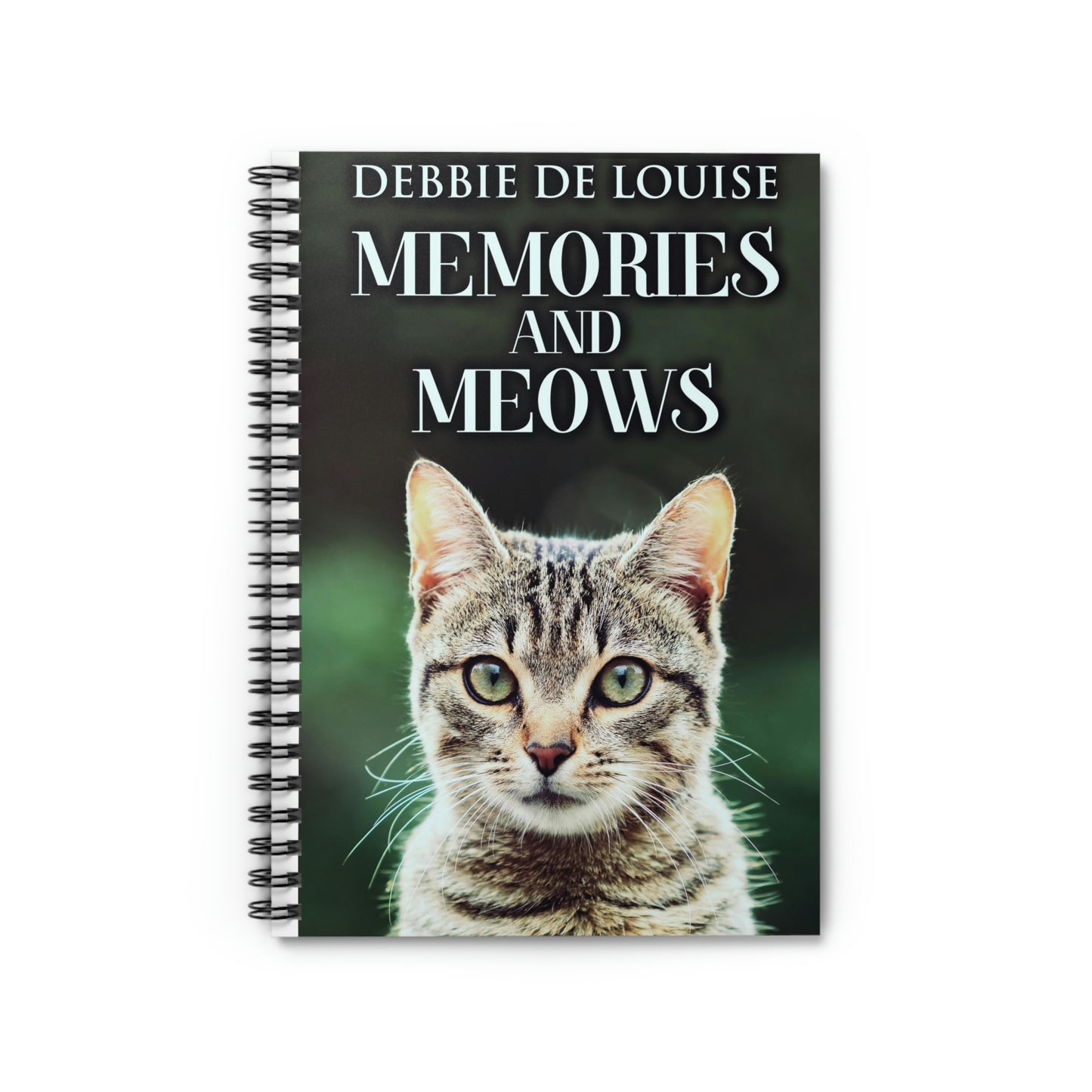 Memories And Meows - Spiral Notebook