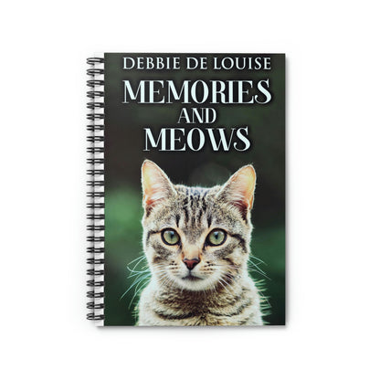 Memories And Meows - Spiral Notebook