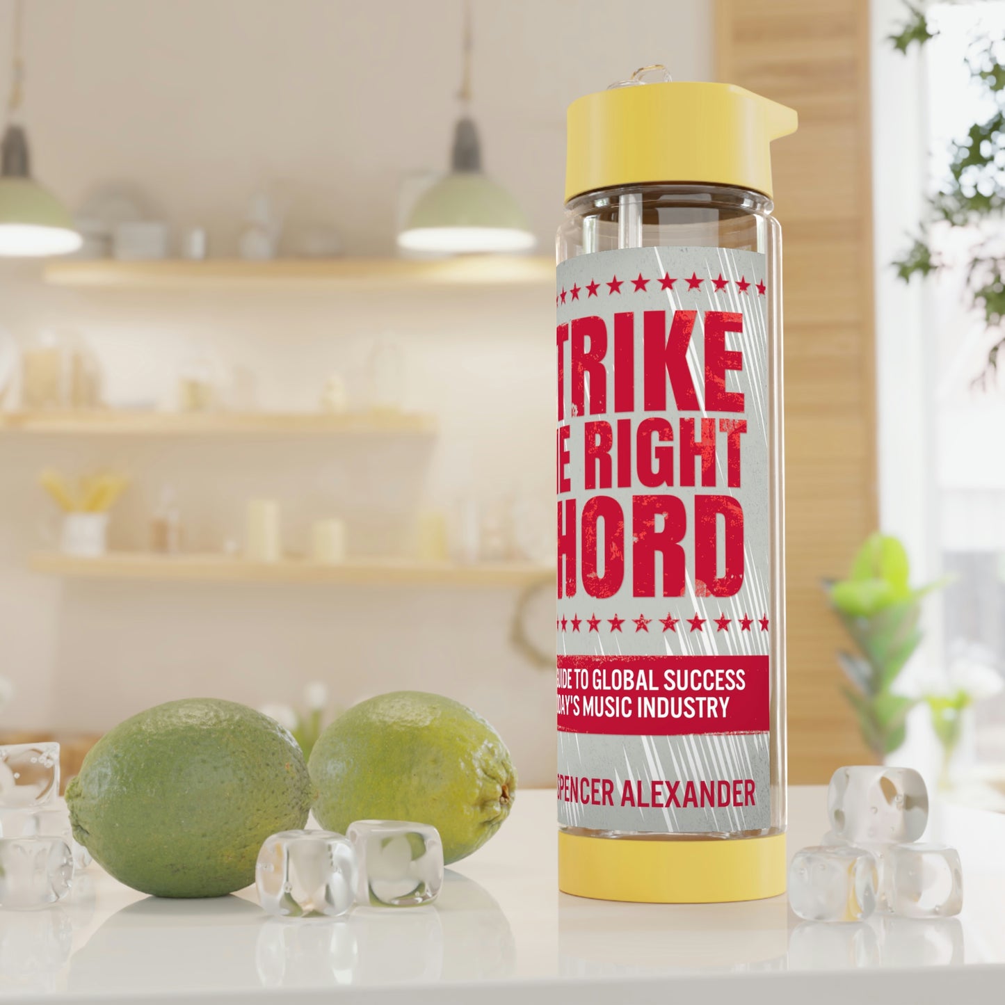 Strike The Right Chord - Infuser Water Bottle